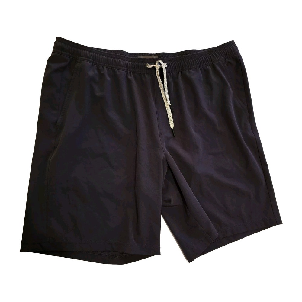 FLX Shorts Men XLG Lightweight Breathable Training Pockets Jersey Lining Dk Gray
